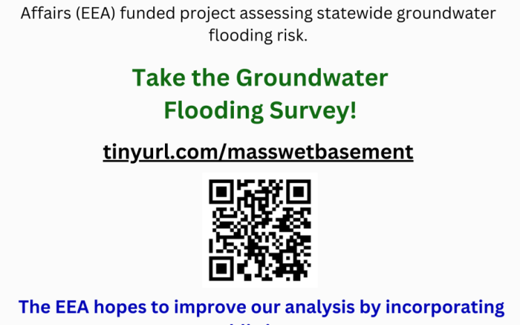 DCR Groundwater Flooding Survey